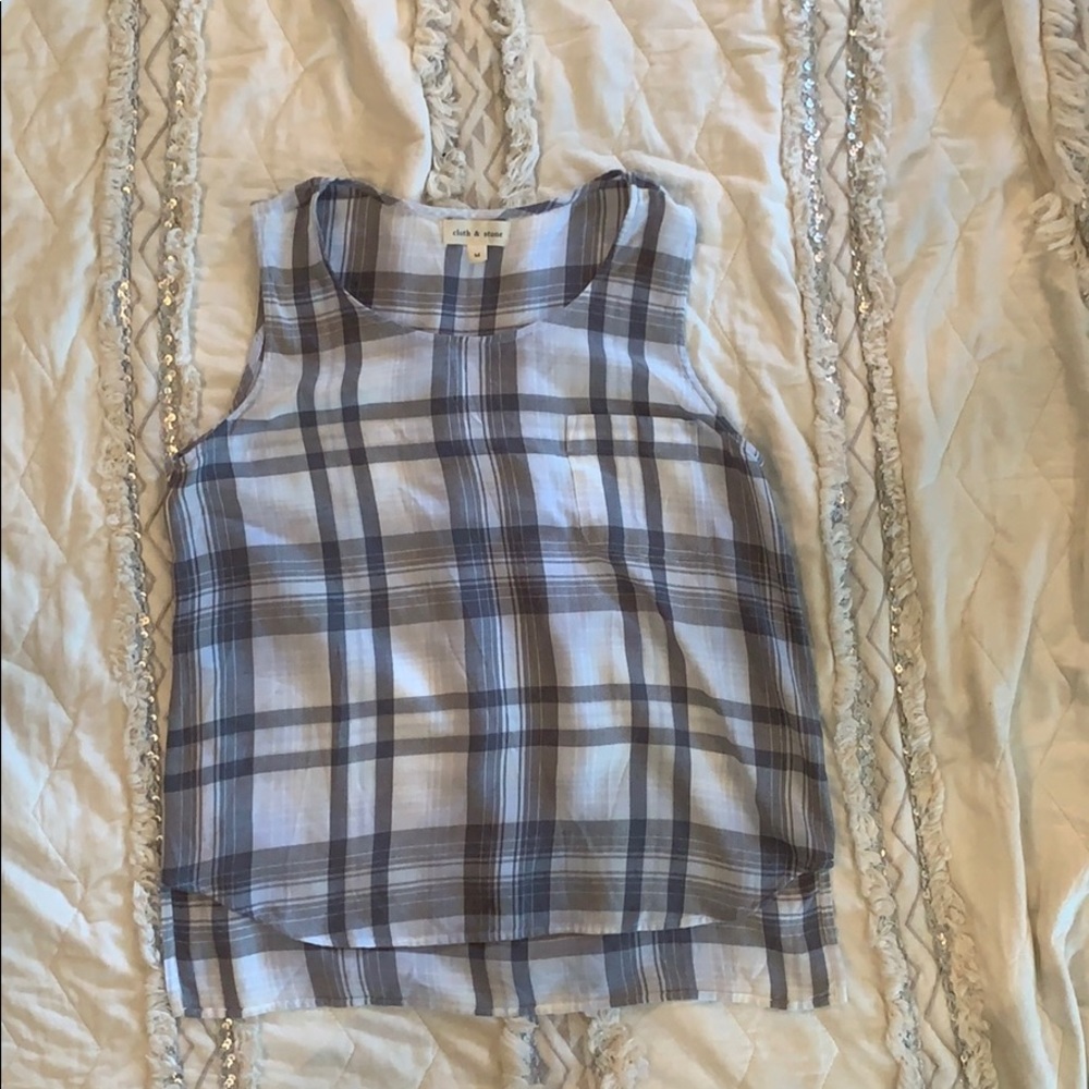 Cloth and stone sleeveless top